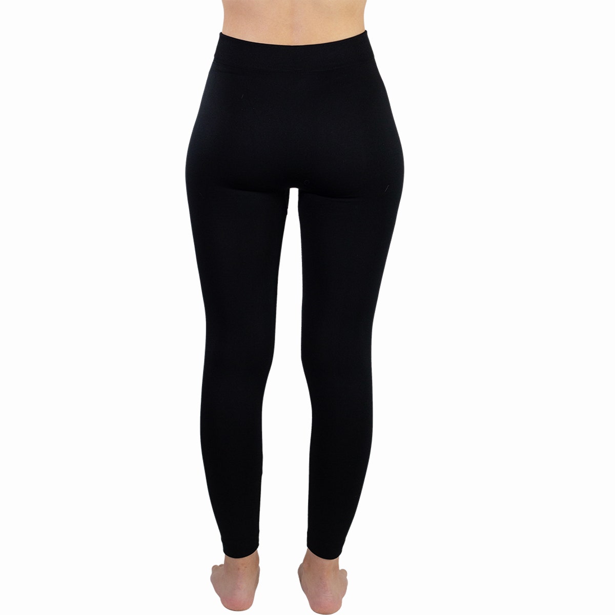 3pk TruFit Women's Fleece-Lined High-Waist Full-Length Leggings