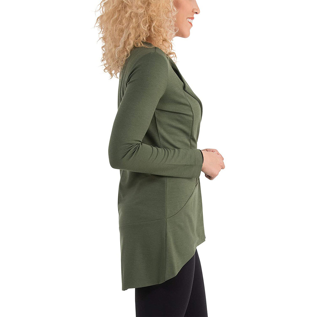 Fruit Of The Loom "Seek No Further" Women's Ponte Cardigan