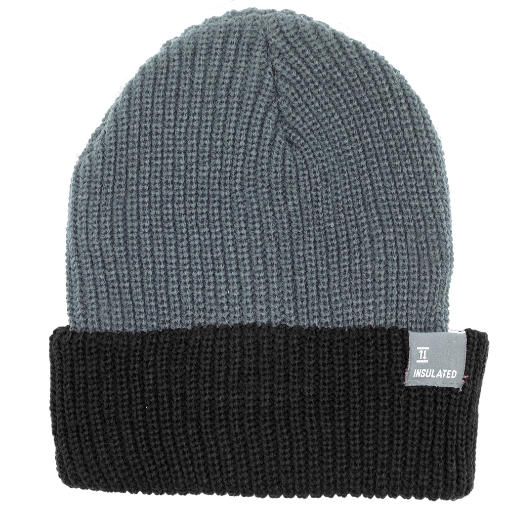 TruFit Double-Layer Insulated Cuffed Knit Beanie for Men & Women