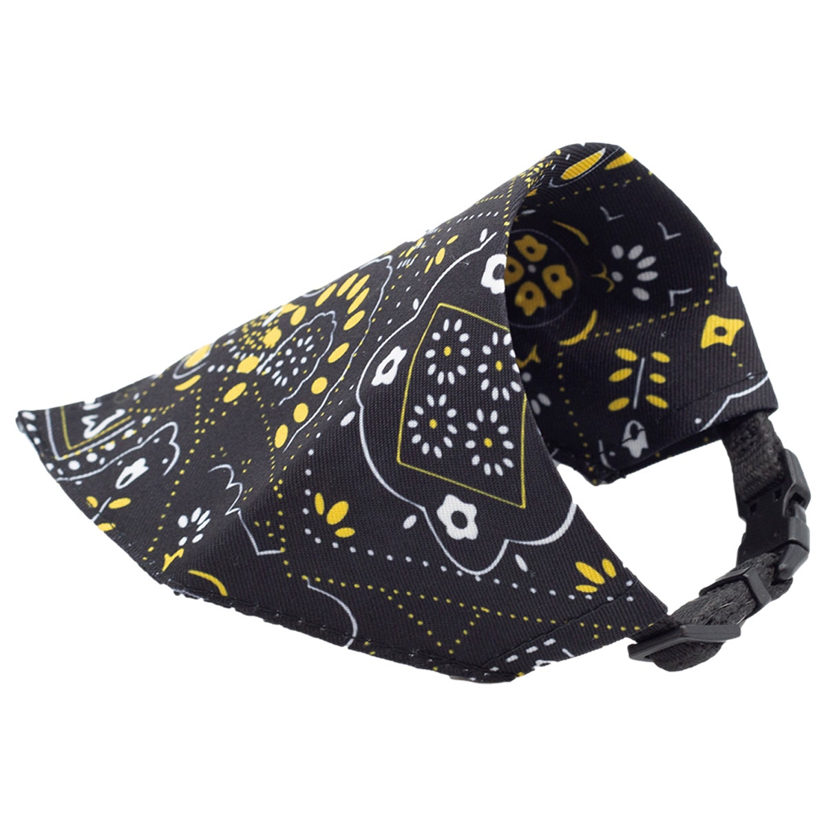 3pk Bandana Dog Collar Accessory – Classic Paisley Pet Bibs (Medium/Large)