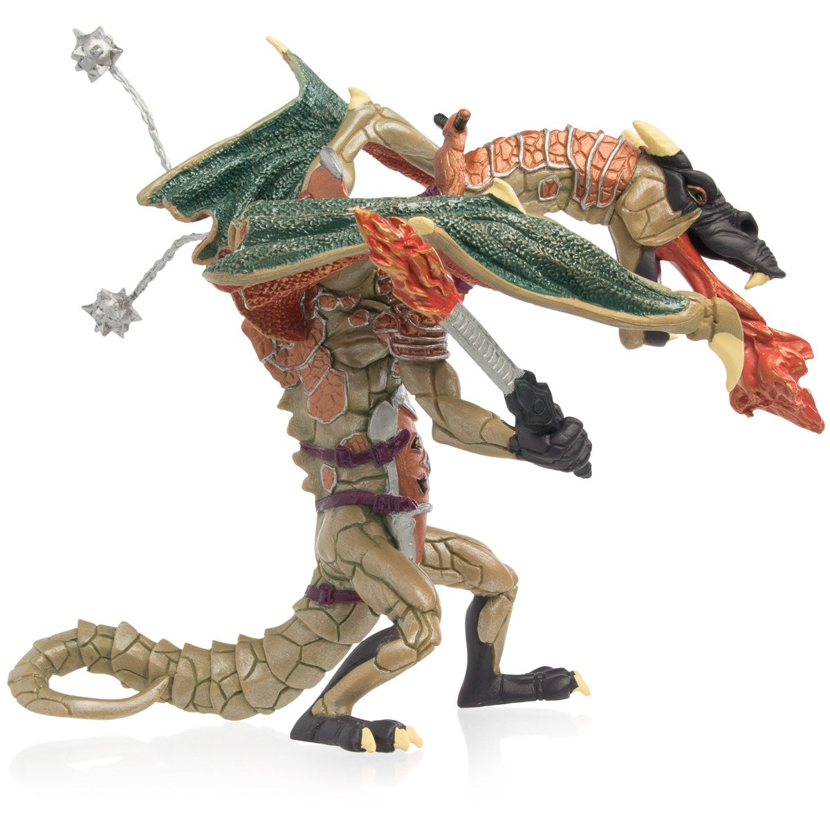 Papo Collectible Toy Figure – Fantasy World, Dragon Warrior