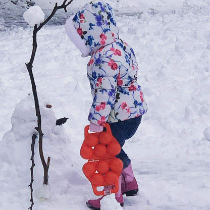 2pk Slippery Racer Snowball Maker – 5 at Once, Perfectly Round!