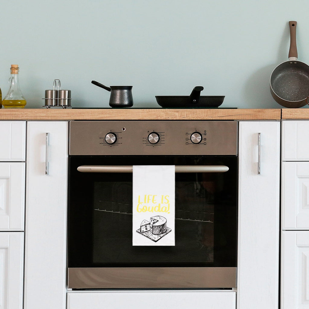 2pk Splash 100% Cotton Kitchen Towels - Fun Designs, Dry Humor!