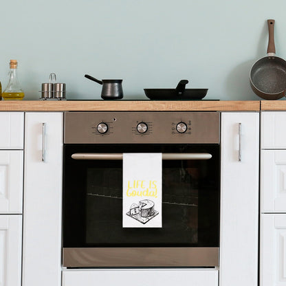 2pk Splash 100% Cotton Kitchen Towels - Fun Designs, Dry Humor!