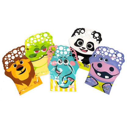 5pk Glove-A-Bubbles with Solution & Dip Tray - Wave & Play!
