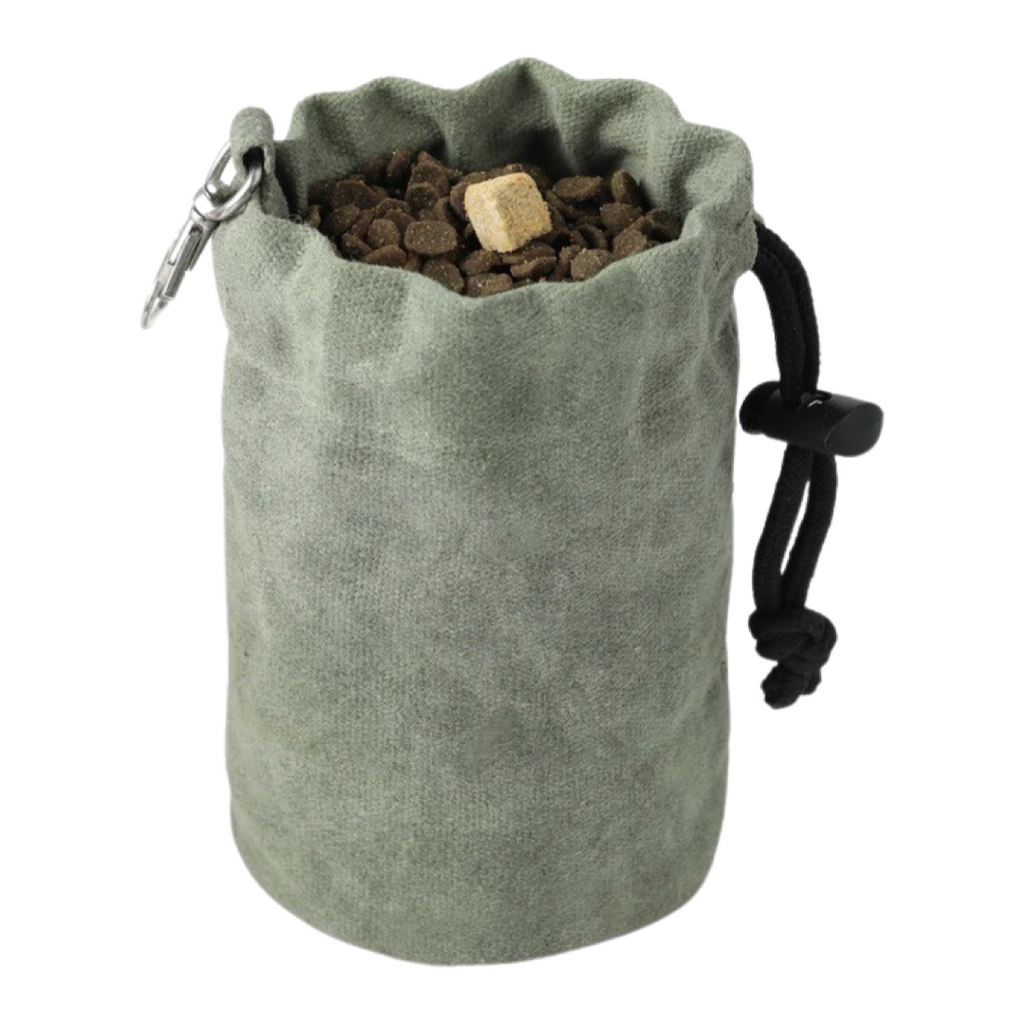 6in Park Life Designs Waterproof Dog Treat Bag - With Carabiner