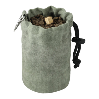 6in Park Life Designs Waterproof Dog Treat Bag - With Carabiner