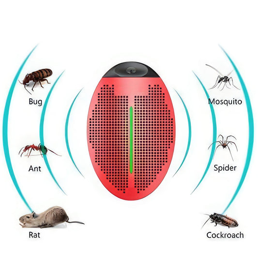 Ultrasonic Pest Repeller – Plug-In Device with 5 Modes for Rodent & Pest Control by Grand Torrior