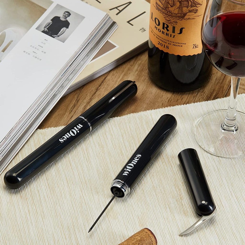 WiOnes Air Pump Wine Opener – Fast, Easy, Portable, No Batteries