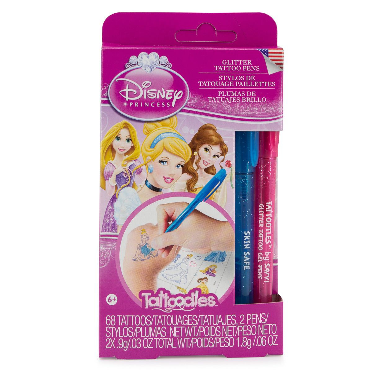 Tattoodles Glitter Tattoo Gel Pens With DIY Temporary Tattoos