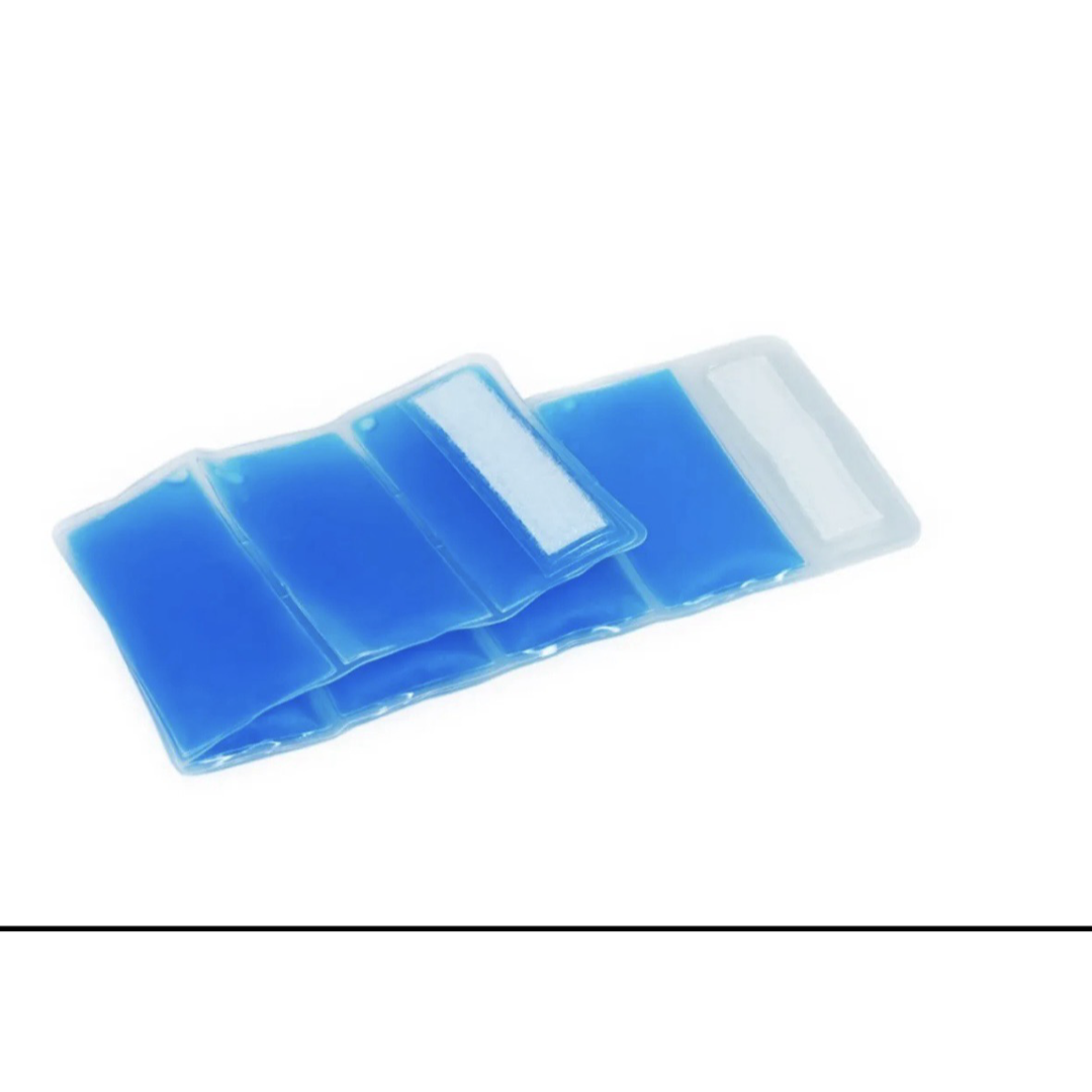 Massage Therapy Grid Foam Roller, Body Relief -  w/Cold & Heat Gel Pack