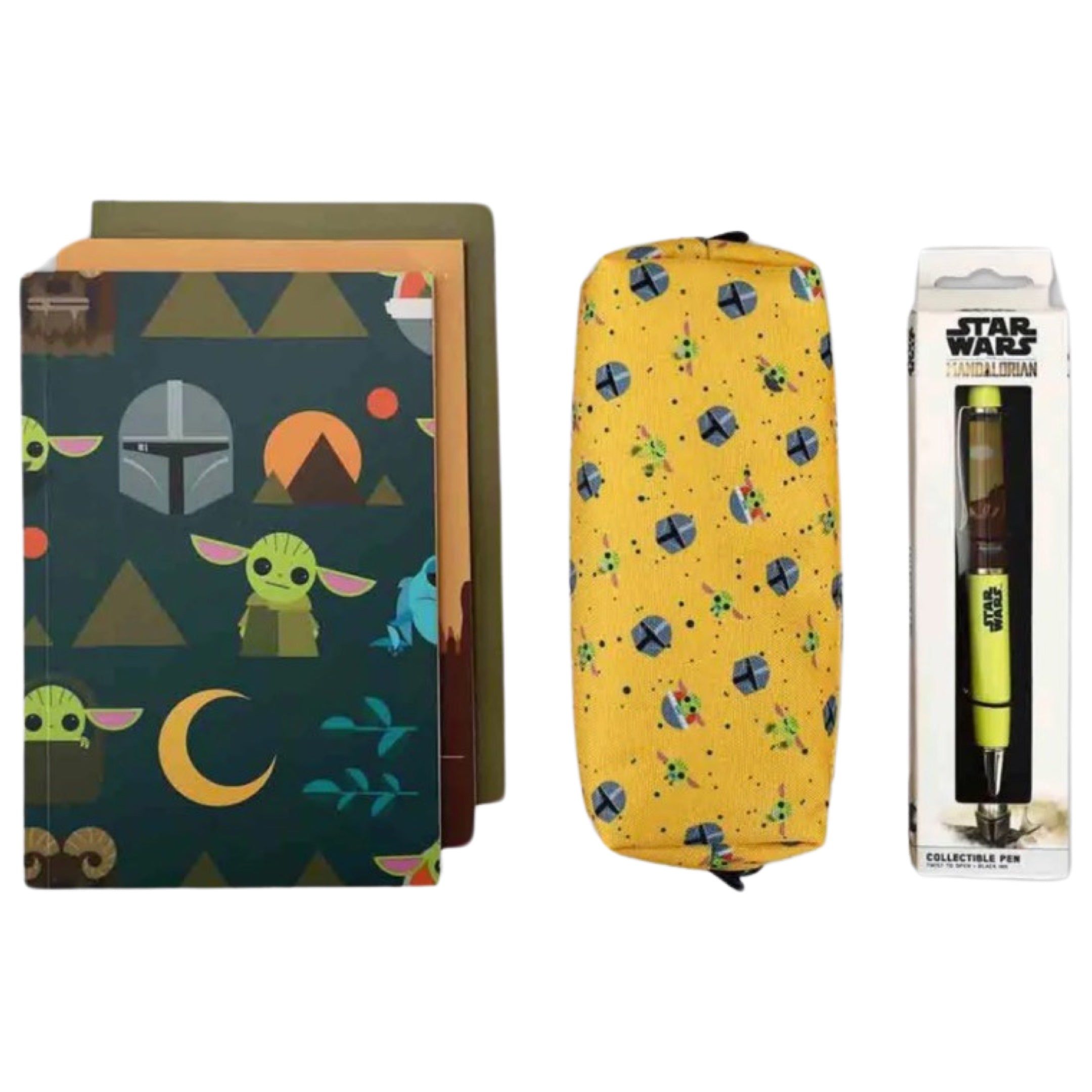 5pc The Mandalorian & Grogru (STAR WARS) Journal & Stationery Set
