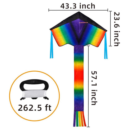 2pk 80ft Delta Easy Flyer Kites By Joyin - Brighten Up The Sky!