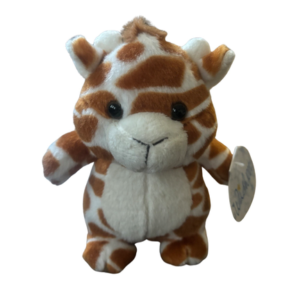 5" WISHPETS Toy Mini Plush Stuffed Animal w/ Clip for Backpack - Collect Them All