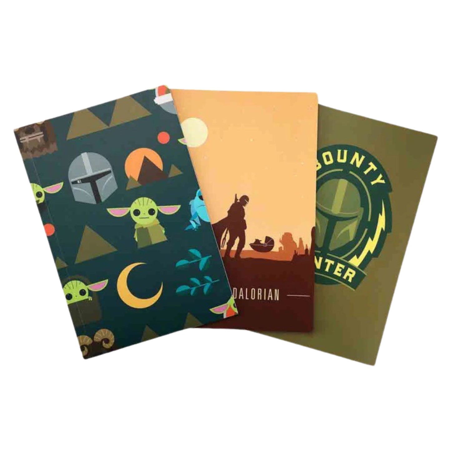 5pc The Mandalorian & Grogru (STAR WARS) Journal & Stationery Set