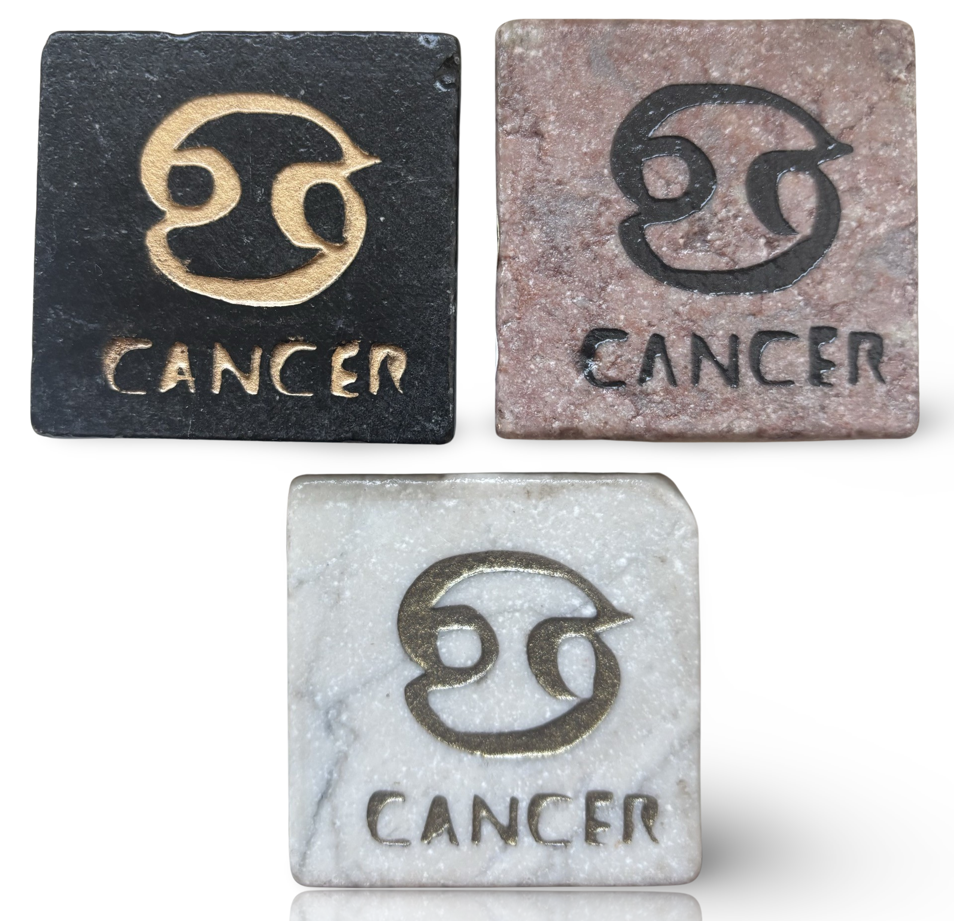 Marble Horoscope Zodiac Sign Magnet - Display Your Astrological Sign Proudly