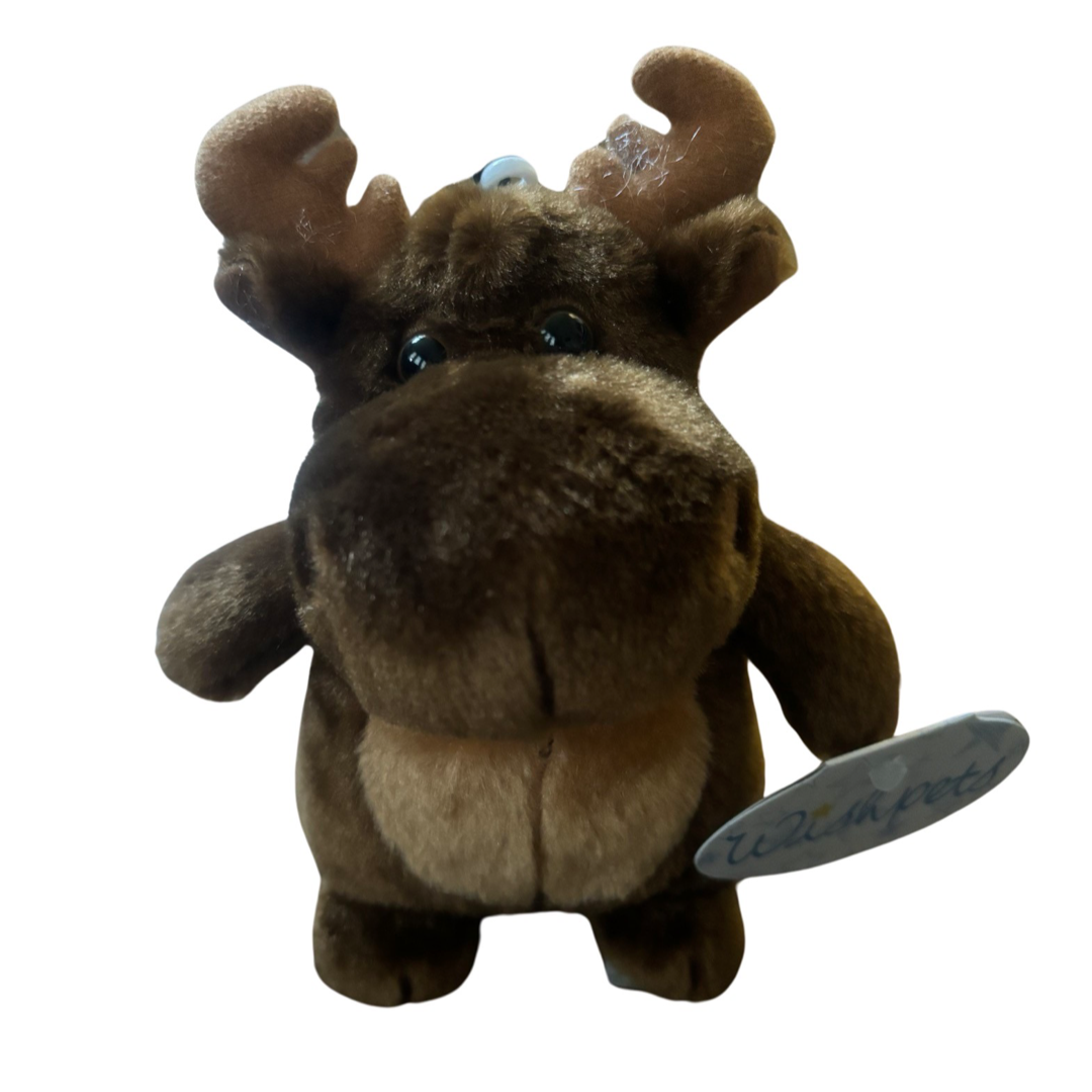 5" WISHPETS Toy Mini Plush Stuffed Animal w/ Clip for Backpack - Collect Them All