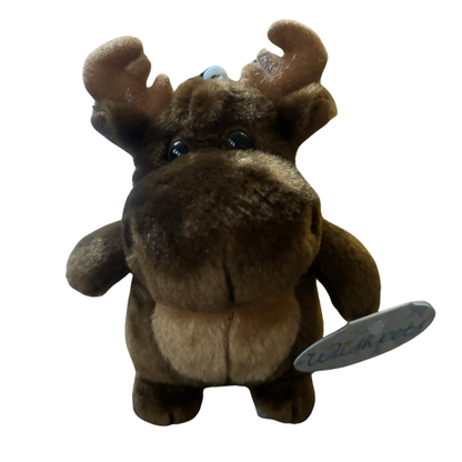 5" WISHPETS Toy Mini Plush Stuffed Animal w/ Clip for Backpack - Collect Them All