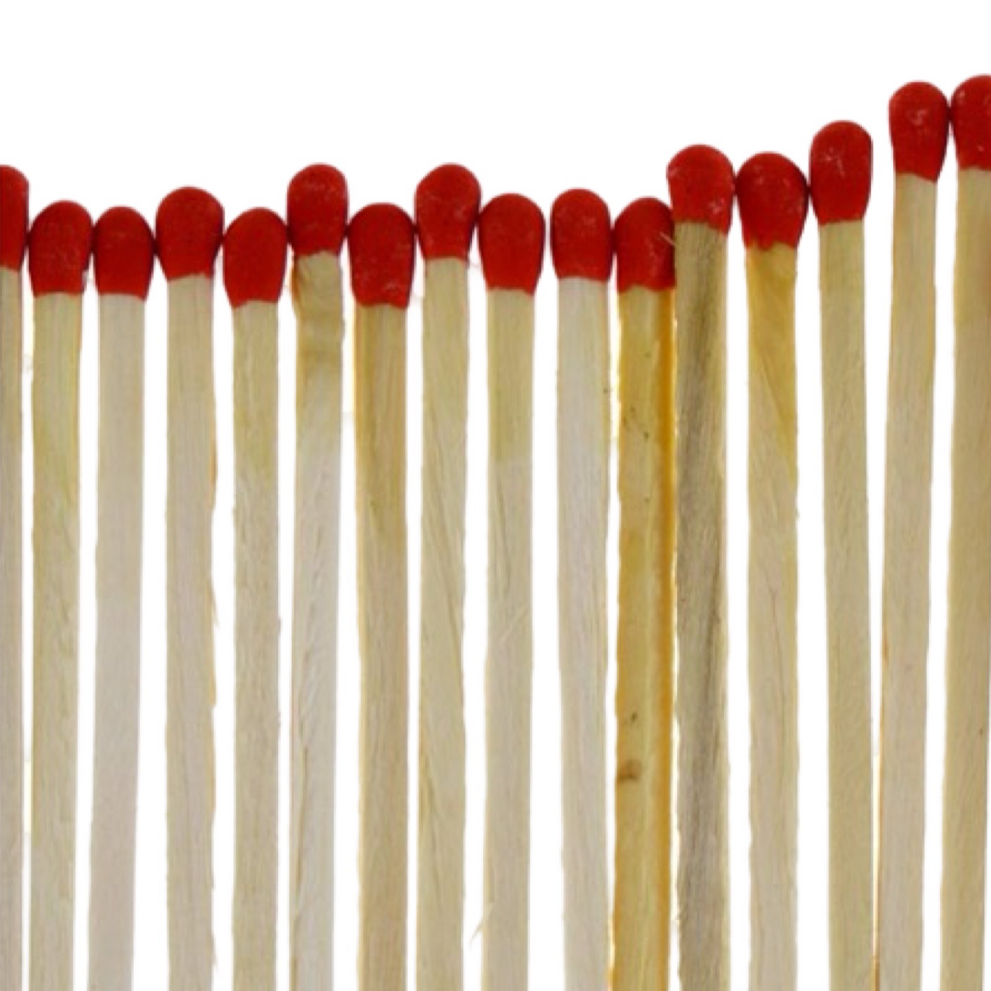 40ct 11" Wood Matches For Fireplace, Campfire, BBQ & More