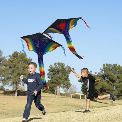 2pk 80ft Delta Easy Flyer Kites By Joyin - Brighten Up The Sky!
