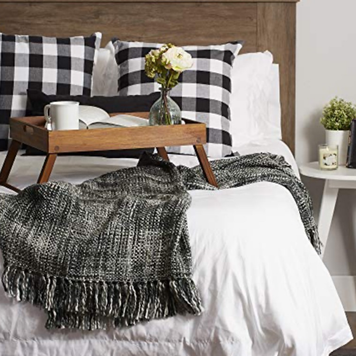 DII 50" x 60" Decorative Throw Blanket With Fringe - Cotton & Acrylic