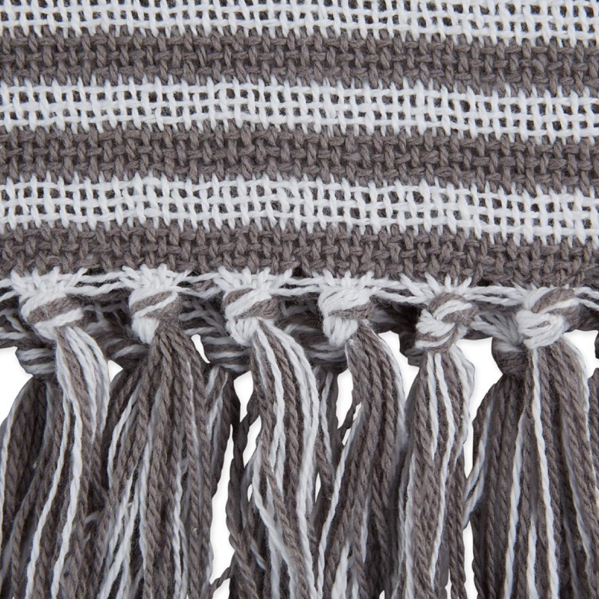 DII 50" x 60" Decorative Throw Blanket With Fringe - Cotton & Acrylic