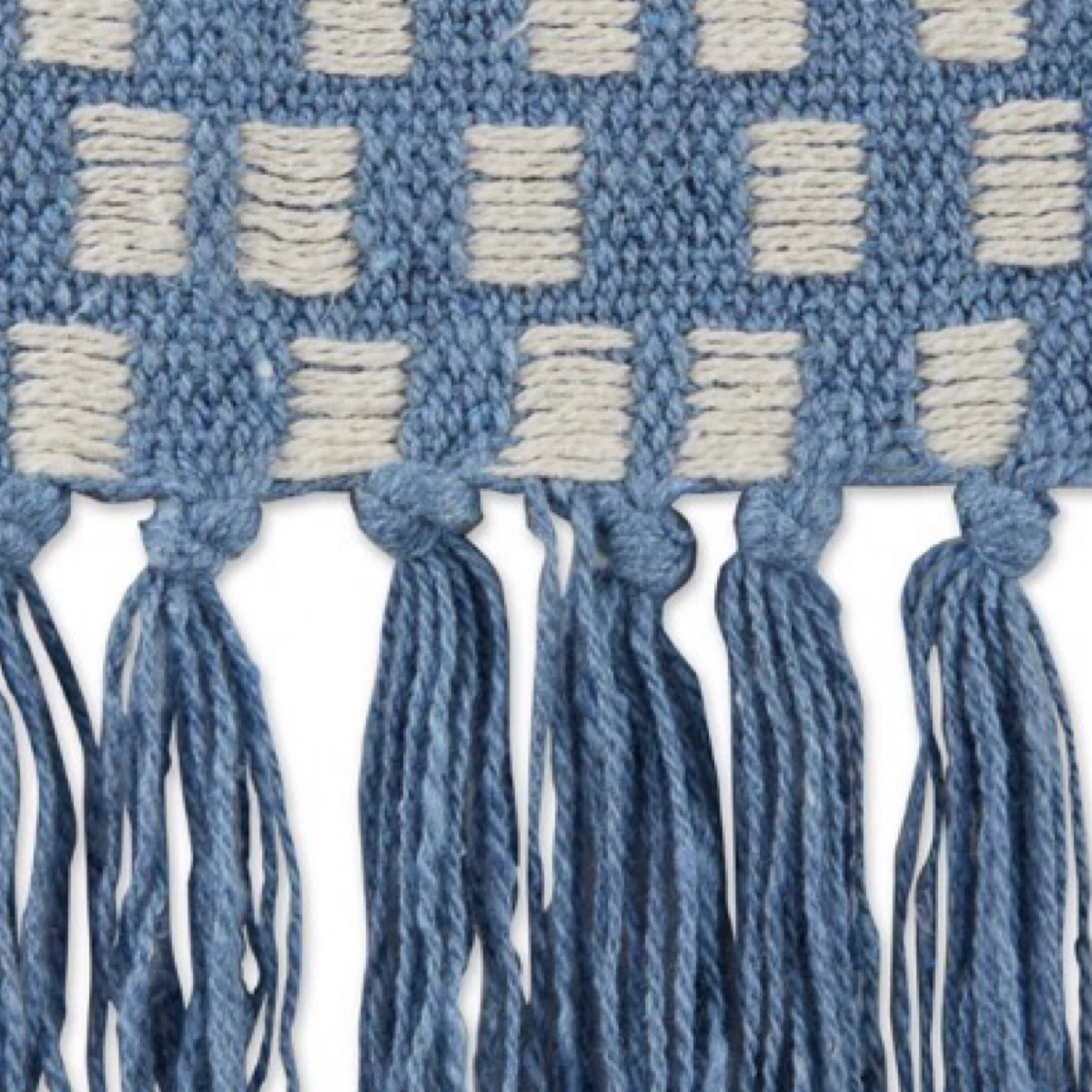 DII 50" x 60" Decorative Throw Blanket With Fringe - Cotton & Acrylic