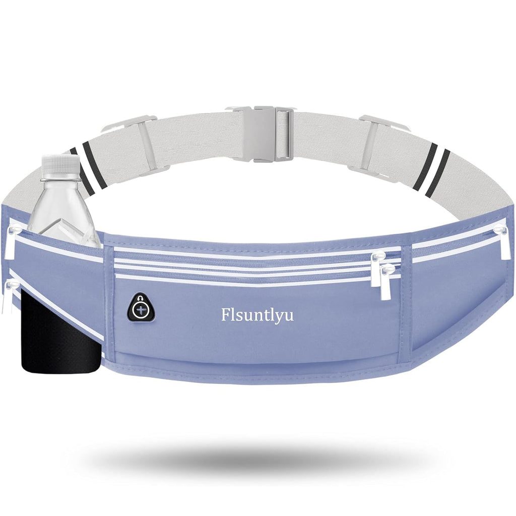Mini Running Fanny Pack – Waterproof Slim Waist Belt with Reflective Safety & Phone Holder