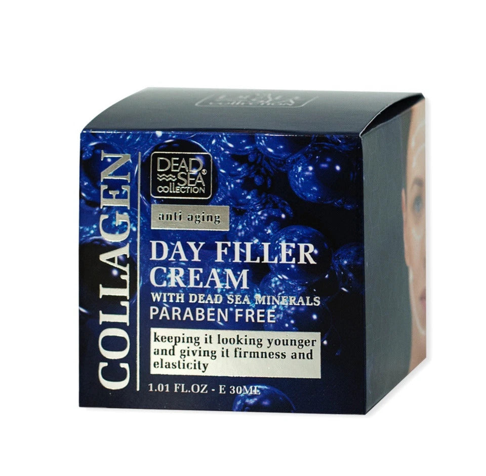 Dead Sea Collection Day Filler Anti-Aging Cream - Choose Retinol or Collagen