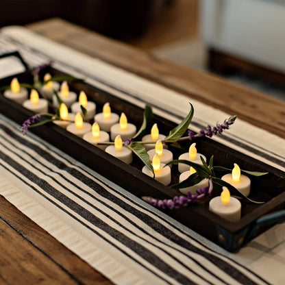 12pk Matchless Candle Co. LED Basics Flameless Tealights