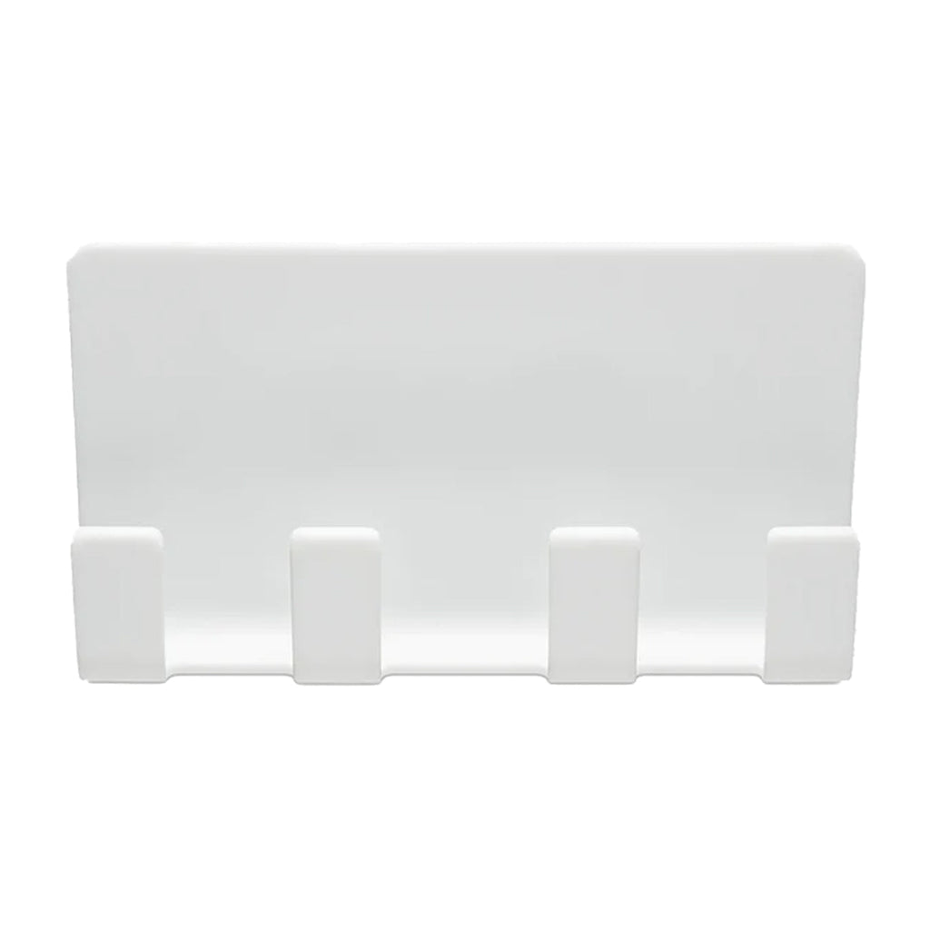 Kikkerland Wall Mounted Phone Holder – With Hooks For Keys, Mask