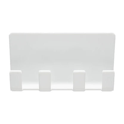 Kikkerland Wall Mounted Phone Holder – With Hooks For Keys, Mask