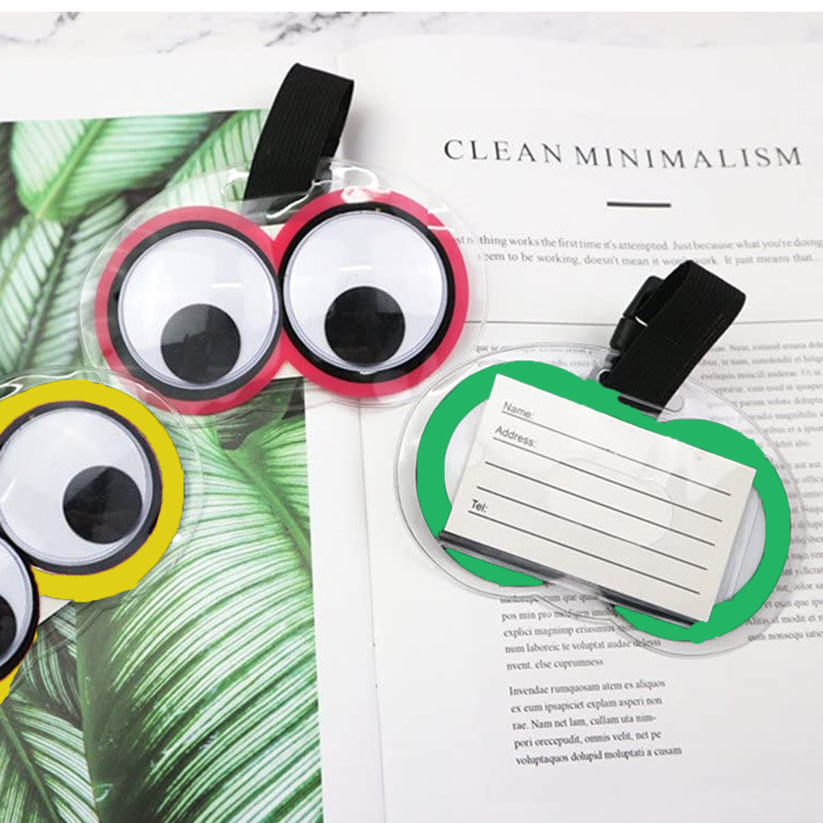 Googly Eyes Luggage Tags – Fun Way To Find Suitcase & Travel Bags