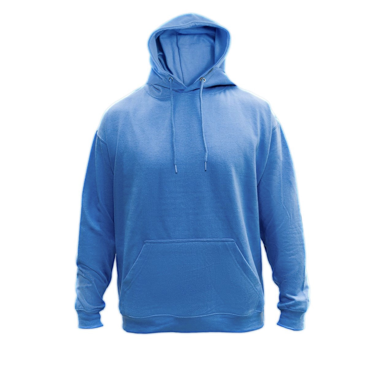 Men’s Pullover Hoodie – Ring-Spun Cotton, Fleece Lined, Pockets