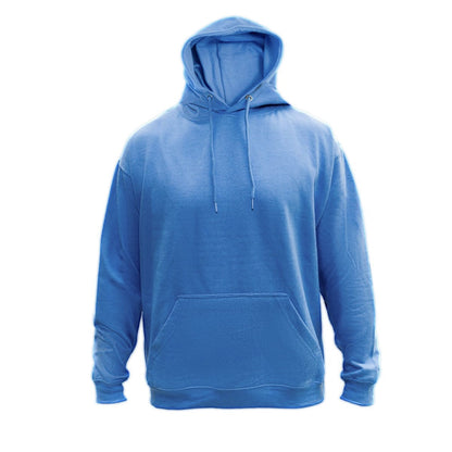 Men’s Pullover Hoodie – Ring-Spun Cotton, Fleece Lined, Pockets