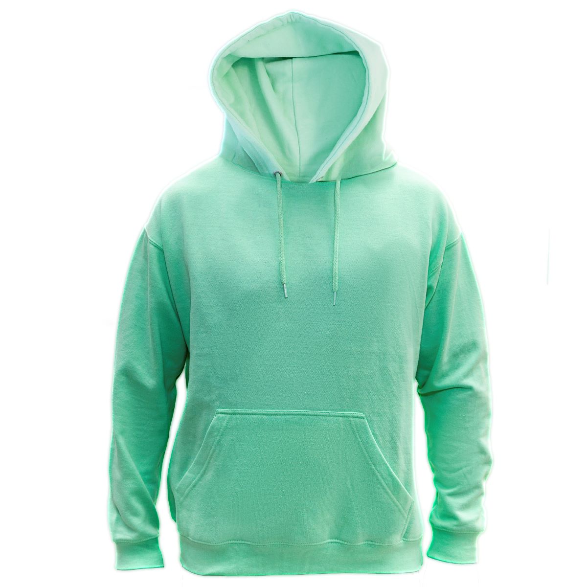 Men’s Pullover Hoodie – Ring-Spun Cotton, Fleece Lined, Pockets