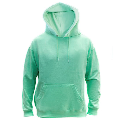 Men’s Pullover Hoodie – Ring-Spun Cotton, Fleece Lined, Pockets