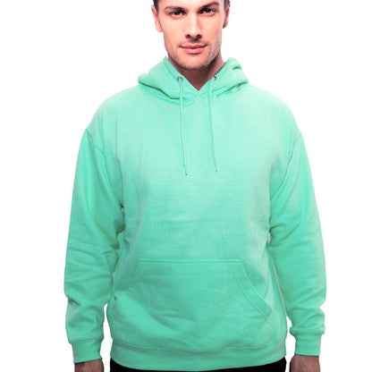 Men’s Pullover Hoodie – Ring-Spun Cotton, Fleece Lined, Pockets