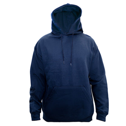 Men’s Pullover Hoodie – Ring-Spun Cotton, Fleece Lined, Pockets