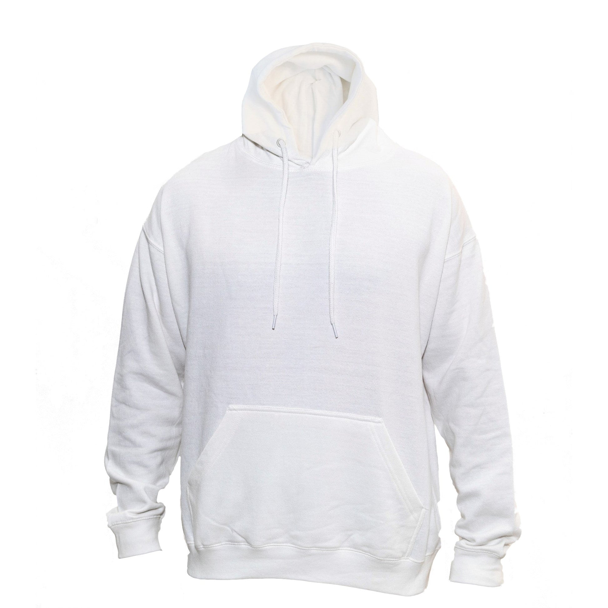 Men’s Pullover Hoodie – Ring-Spun Cotton, Fleece Lined, Pockets