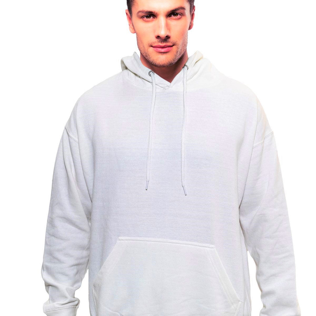 Men’s Pullover Hoodie – Ring-Spun Cotton, Fleece Lined, Pockets