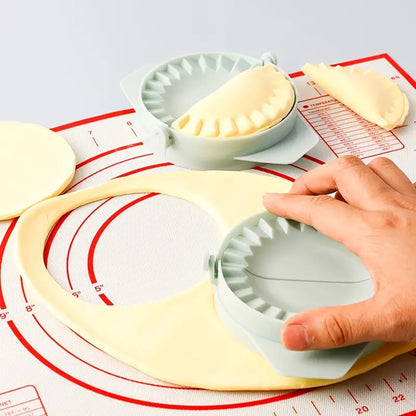 2pc Dumpling Mold Set – Make Dumplings, Empanadas, Pierogis And More!
